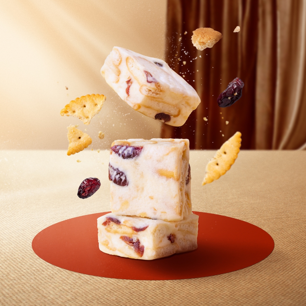 牛奶雪花餅 (蛋奶素